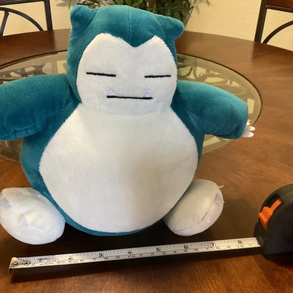 POKEMON PLUSH TOY  SNORLAX  FLUFFY DOLL OFFICIAL POKEMON MERCHANDISE CUTE DISPLA